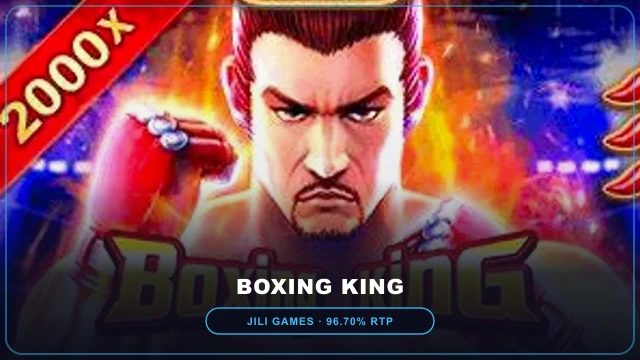 JILI Boxing King combo cascade free spin meter and stacked wilds on PHRUSH